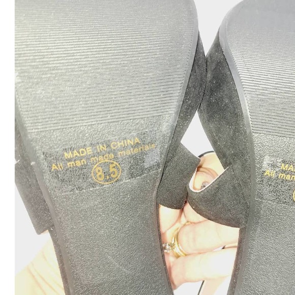 DREAM PAIRS Charlotte Open Toe High Stilettos Platform Party Heel Sandals 8.5 - Picture 8 of 9